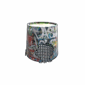 Graffiti Bucket Helmet