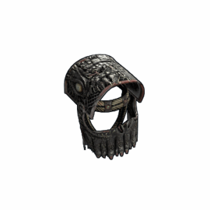 Black Alligator Helmet