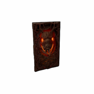Wild Hunt Wooden Door