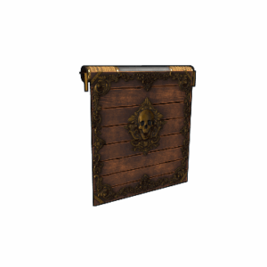 Cursed Pirate Garage Door