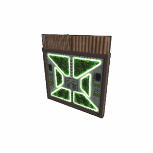 Greening Area Double Door