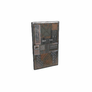 Metalshop Scrap Door