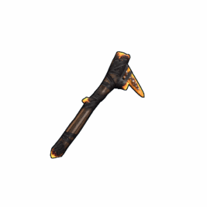 Ancient Amber Stone Pick Axe