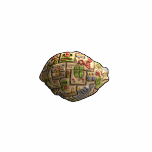 Ancient Squiggles Rock