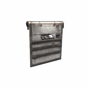 Brutalist Garage Door