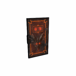 Molten Visage Armored Door