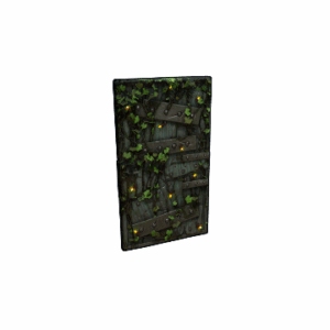 Fireflies Metal Door