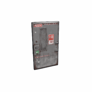 Grey Fire Door