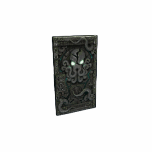 Tomb Of The Octopus Metal Door