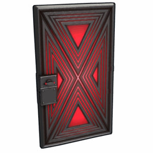 Evil Lair Metal Door